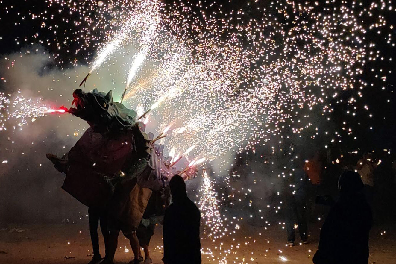 Correfocs en Catalogne