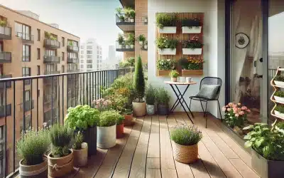 Créer un jardin urbain sur le balcon